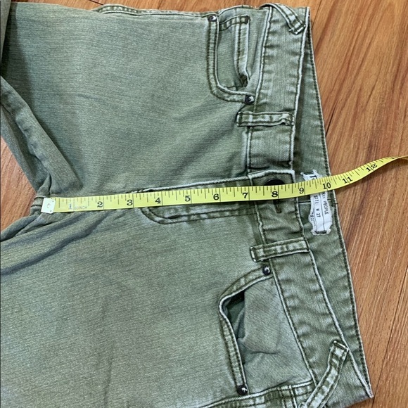 Free People Army Green Skinny Jeans - Picture 12 of 14